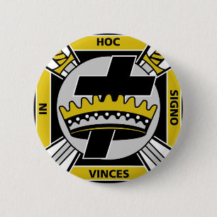Knights Templar Button