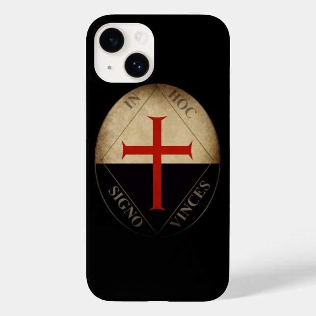 Knights Templar Case-Mate iPhone Case (Back)