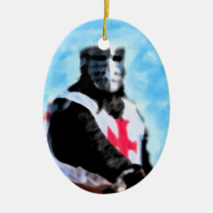 KNIGHTS TEMPLAR CERAMIC ORNAMENT