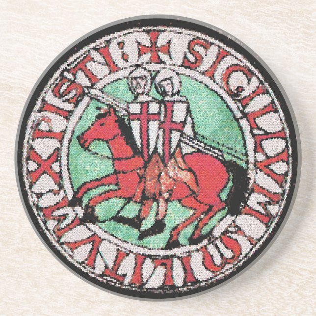 Knights Templar Coaster (Front)