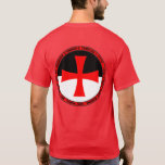 Knights Templar Coat of Arms Seal Shirt