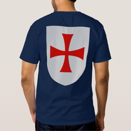 Knights Templar Coat of Arms Shirt | Zazzle