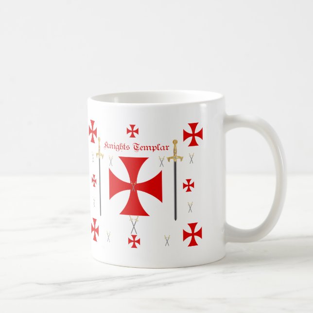 Knights Templar Coffee Mug (Right)