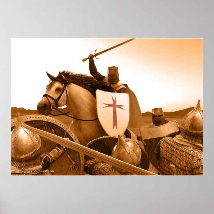 Knights Templar   Come To Death Print