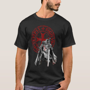 Knights Templar  Cross Christian Soldiers  1 T-Shirt