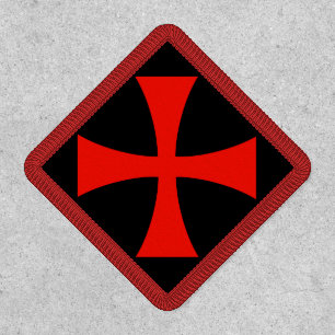 Knights Templar Cross Patch