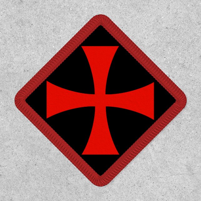 Knights Templar Cross Patch (Front)