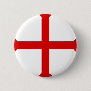 Knights Templar Cross Pinback Button