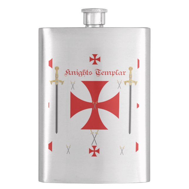 Knights Templar Flask (Front)