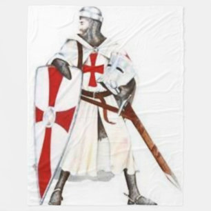 KNIGHTS TEMPLAR FLEECE BLANKET