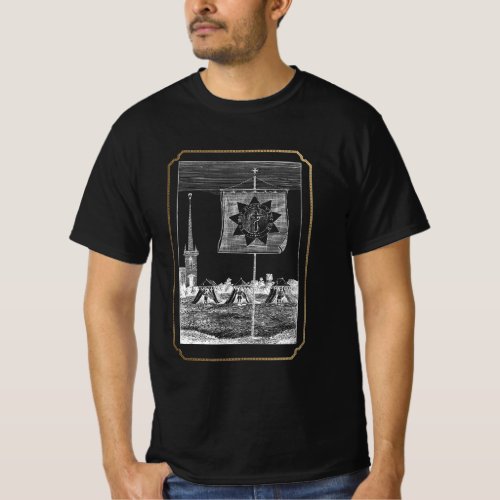 Knights Templar Graphic Masonic Gift T_Shirt