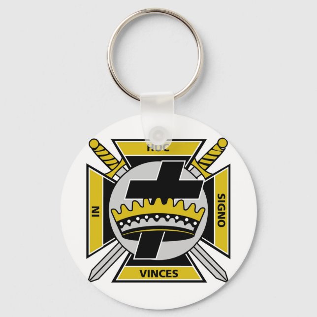 Knights Templar Keychain (Front)