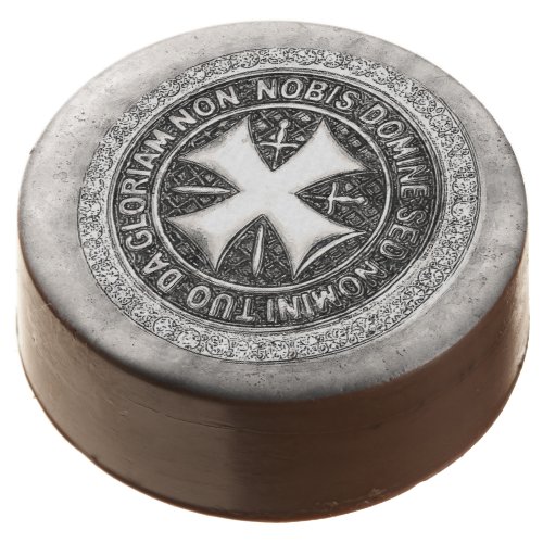 Knights Templar Medieval Cross Seal Custom Design Chocolate Covered Oreo