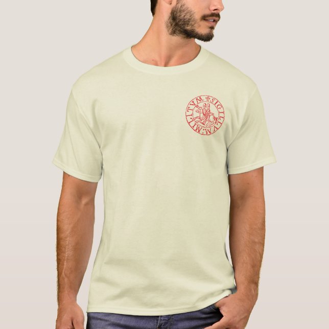 Knights Templar Middle East Tour T-Shirt (Front)
