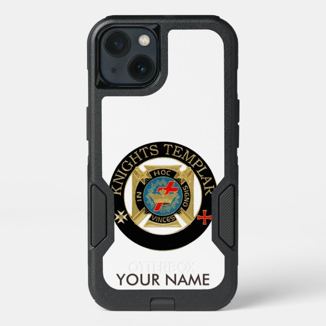 KNIGHTS TEMPLAR OTTERBOX iPhone CASE (Back)