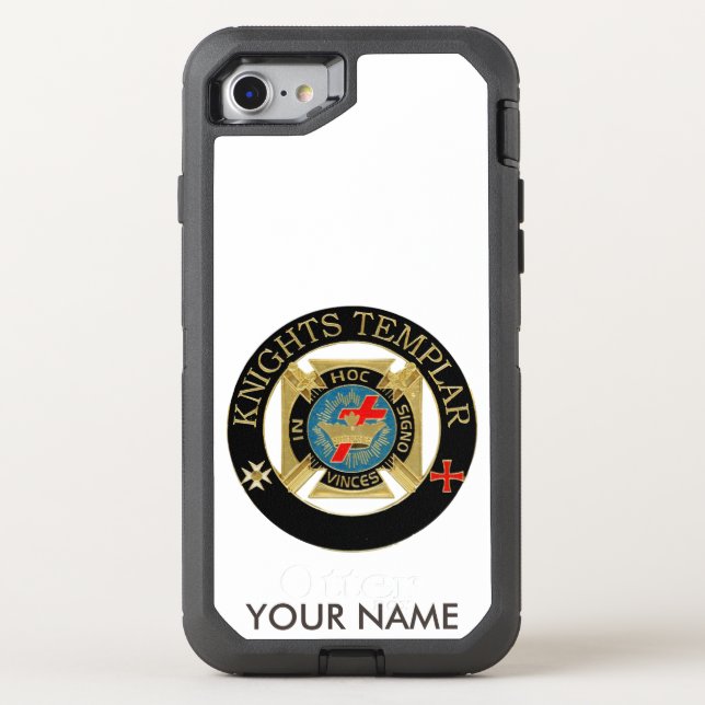 KNIGHTS TEMPLAR OTTERBOX iPhone CASE (Back)