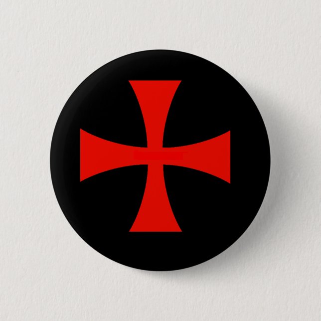 Knights Templar Pinback Button (Front)