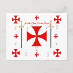 Knights Templar Postcard