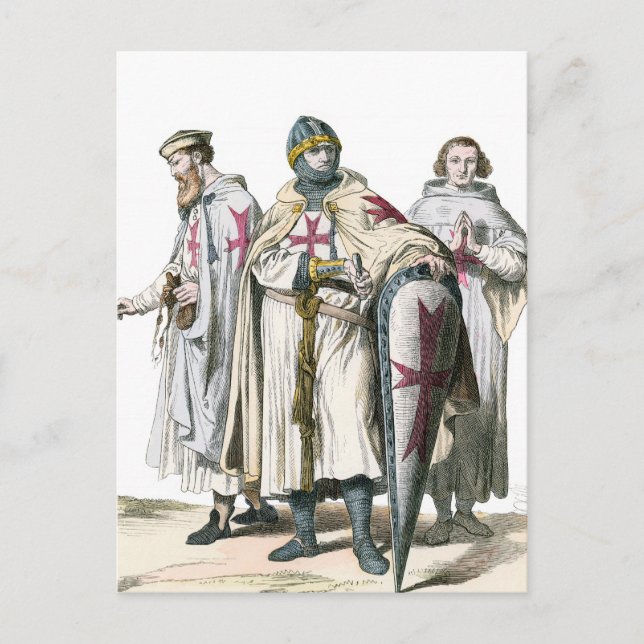Knights Templar Postcard (Front)