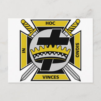 Knights Templar Postcard