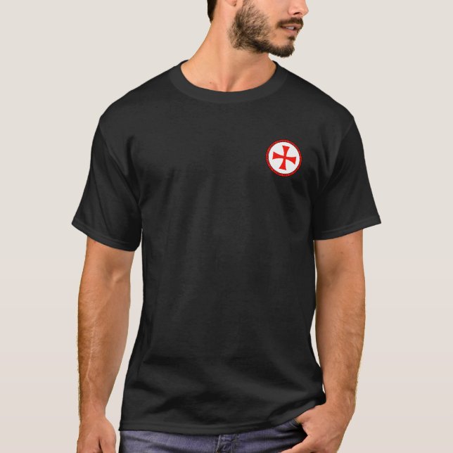 Knights Templar Round Seal Shirt (Front)