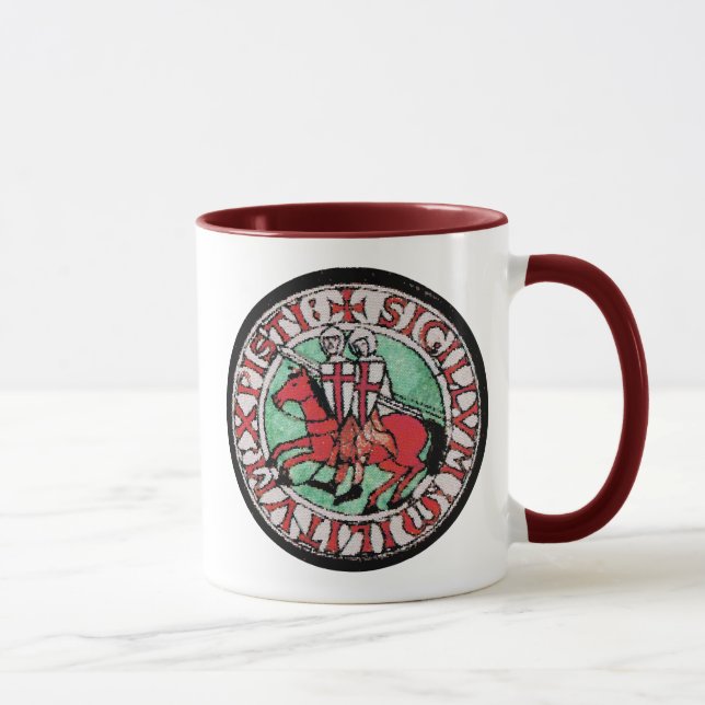 Knights Templar Seal Mug (Right)