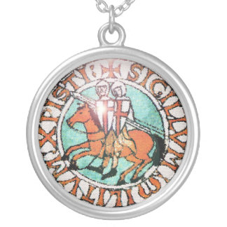 Knights Templar Seal Necklace