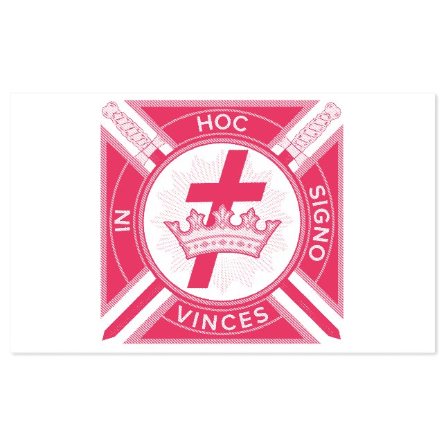 Knights Templar Self-inking Stamp (Design)