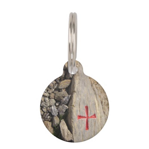 Knights Templar Switzerland Pet ID Tag