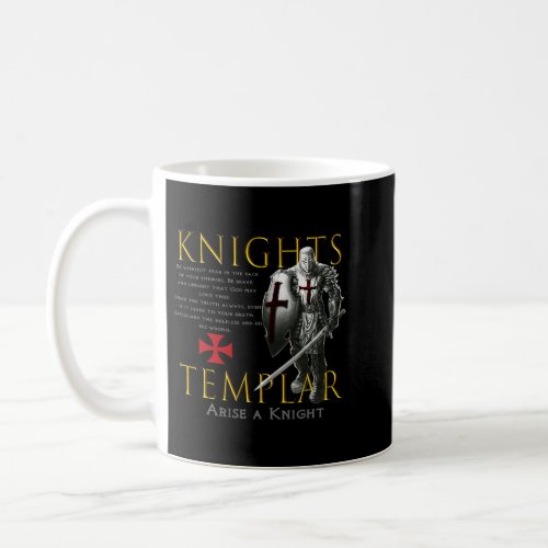 Knights Templar Tshirt Oath For God Shirt Christia Coffee Mug