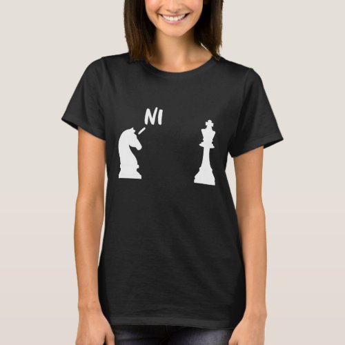 Knights Who Say Ni Chess Game Pullover Hooded