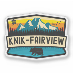 Knik-Fairview, Alaska Sticker