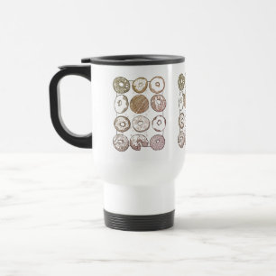 KNIT DOZEN DONUTS Travel Mug