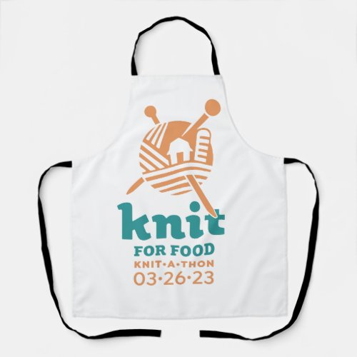 Knit for Food Apron
