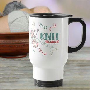 All You Knit is Love, Knitting Mug, Knitting Gift Ideas, I Love
