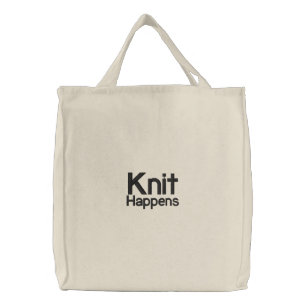 Knit Happens Tote Bag