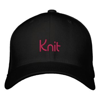 Knit Hat For Knitters by DesignsbyLisa at Zazzle