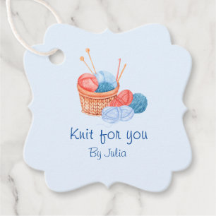 Knit Homemade Hang Tag