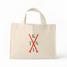 KNIT knitter's project bag small tote