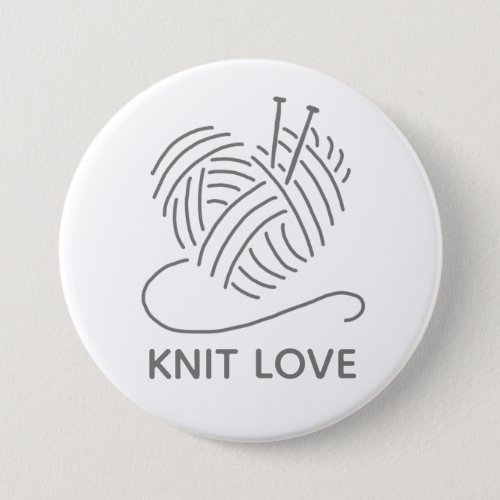 Knit Love Button