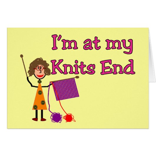Knit Lovers Gifts Cards (Front Horizontal)