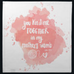 KNIT NAPKIN<br><div class="desc">KNIT</div>