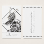 Knit One Doodle Art (Front & Back)