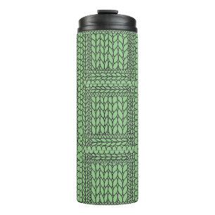 KNIT PURL SAGE Thermal Tumbler