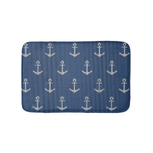 Knit Sea Anchor Bath Mat