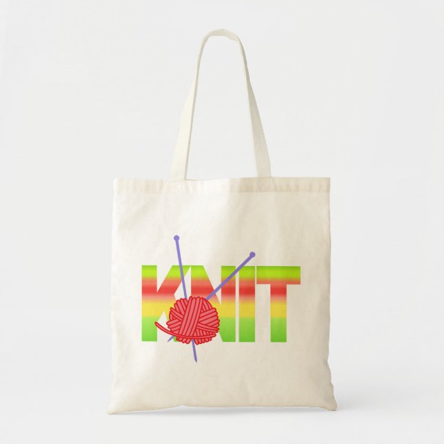Knit Tote Bag (Front)