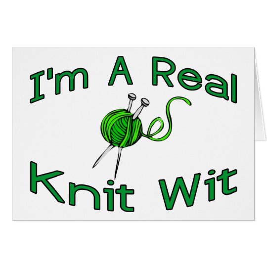 Knit Wit Card