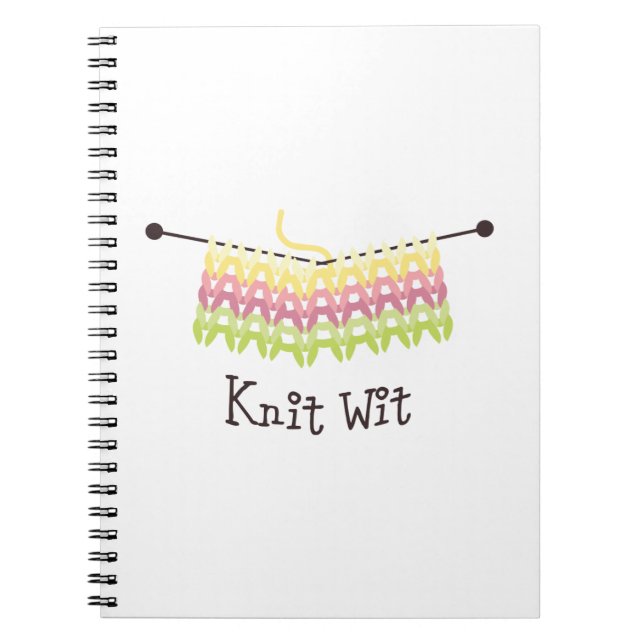 Knit wit notebook (Front)