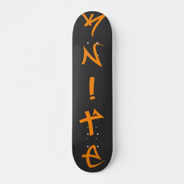 Knite- Carbon Fiber Skateboard Deck (Front)