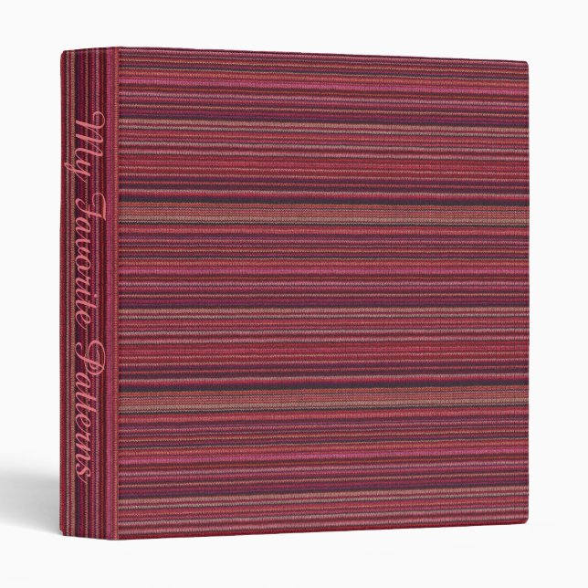 Knitted Binder (Front/Spine)